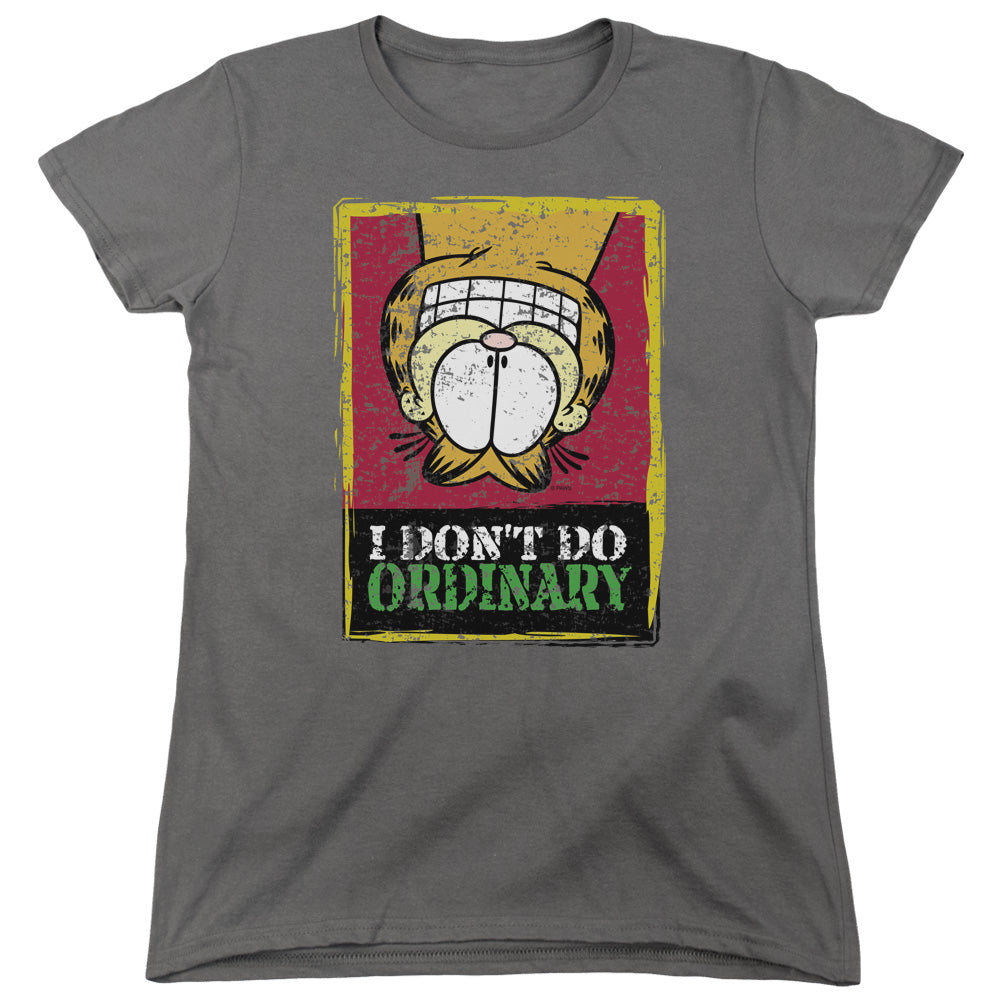 Garfield I Dont Do Ordinary Womens T-Shirt