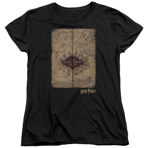Harry Potter Marauders Map Womens T-Shirt