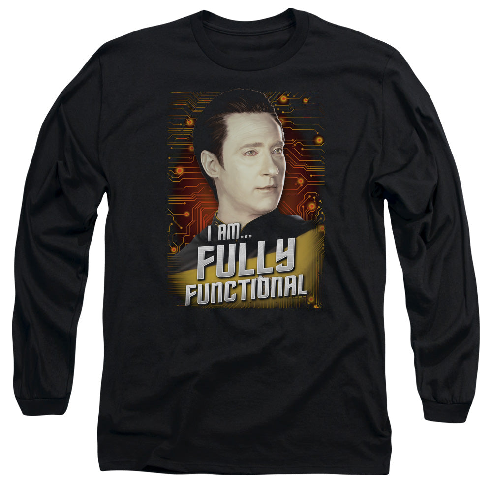 Star Trek Data Fully Functional Long Sleeve T-Shirt