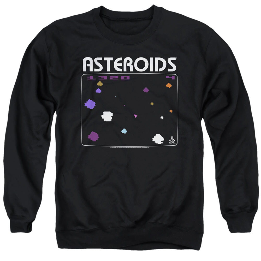 Atari Asteroids Screen Crewneck Sweatshirt