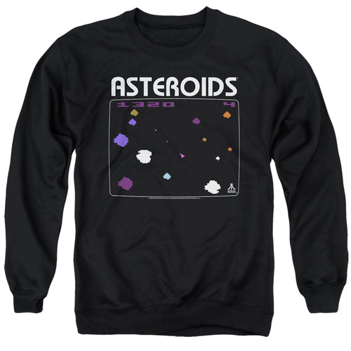 Atari Asteroids Screen Crewneck Sweatshirt