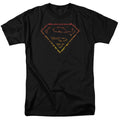 Superman Flame Outlined Logo T-Shirt