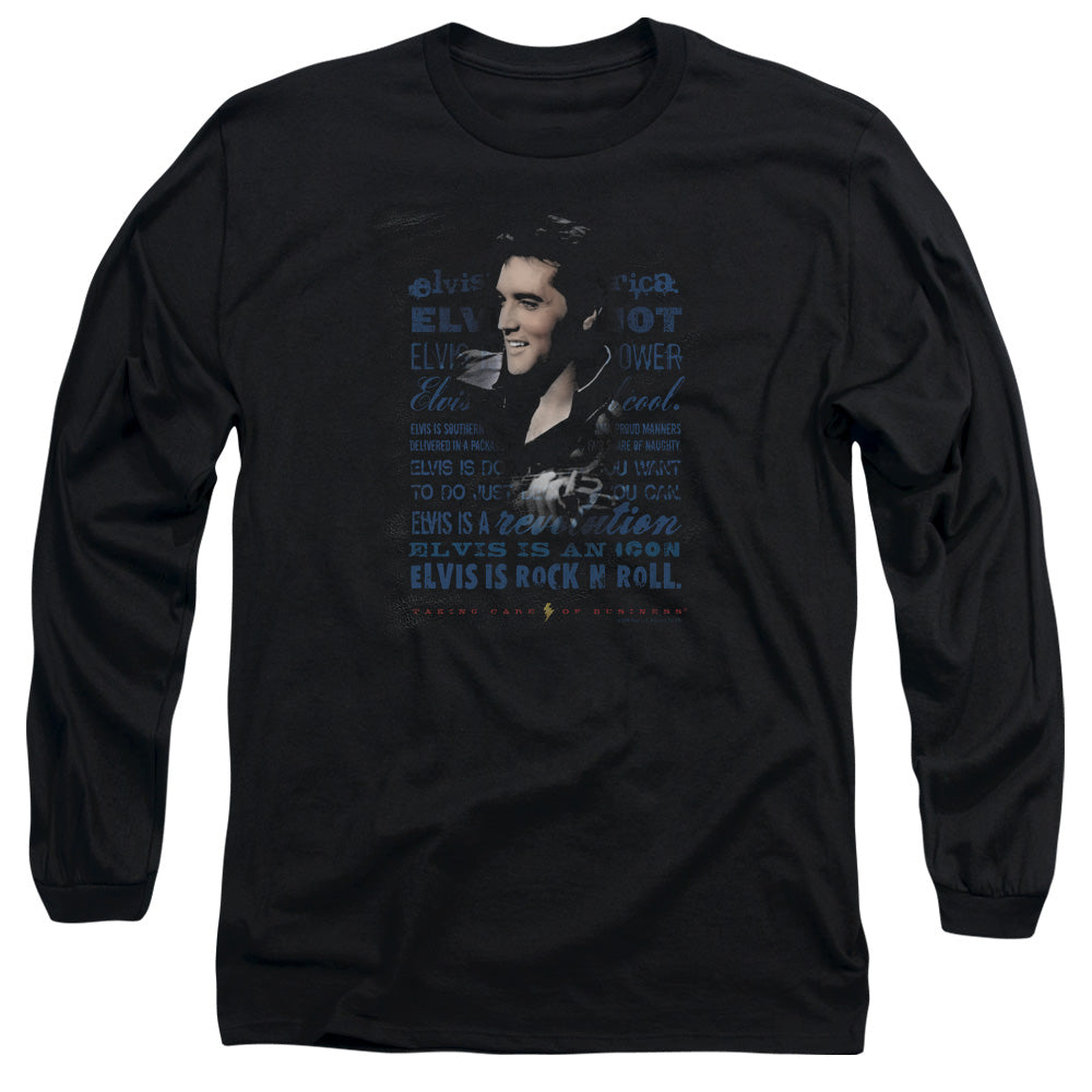 Elvis Presley Icon Long Sleeve T-Shirt