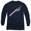Top Gun Diagonal Stripes Long Sleeve T-Shirt