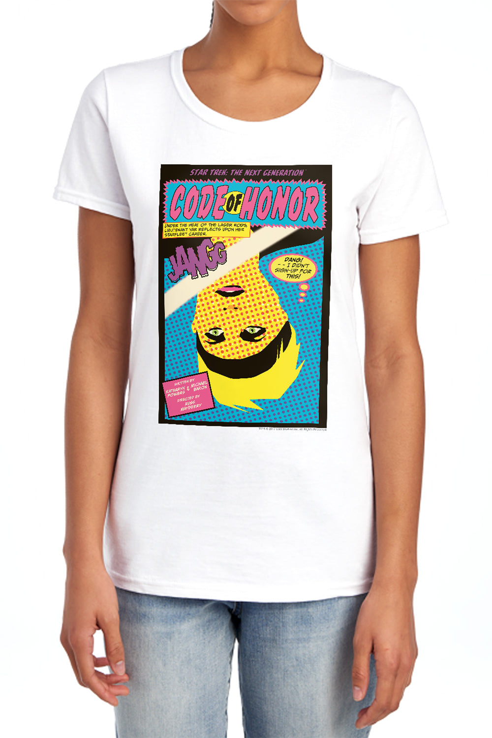 Star Trek Code of Honor Womens T-Shirt