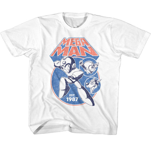 Mega Man Mega Circles Youth/Toddler T-Shirt