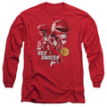 Mighty Morphin Power Rangers Red Ranger Long Sleeve T-Shirt