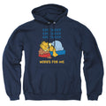 Garfield Works For Me Pullover Hoodie