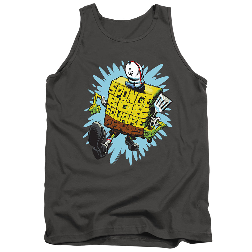 Spongebob Squarepants Letter Art Tank Top