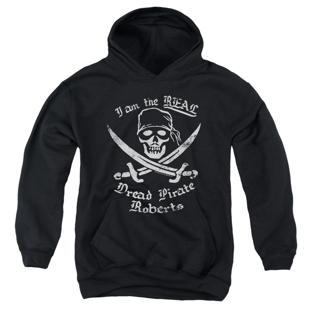 The Princess Bride The Real Dread Pirate Roberts Black Youth Hoodie