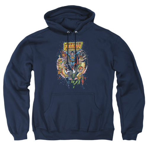 Justice League Star Group Pullover Hoodie