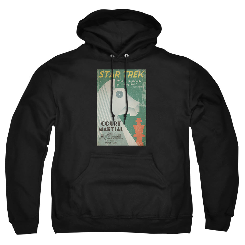 Star Trek Juan Ortiz Court Martial Black Pullover Hoodie