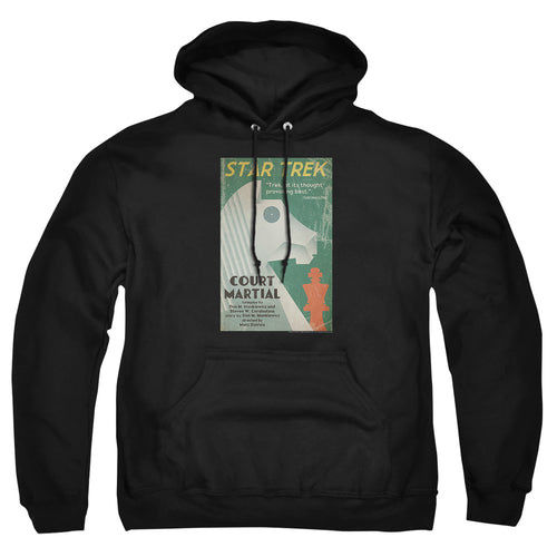 Star Trek Juan Ortiz Court Martial Black Pullover Hoodie