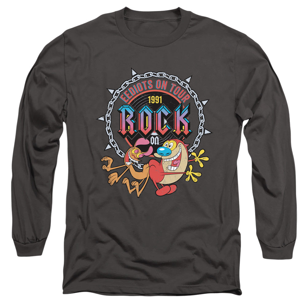Ren and Stimpy Eediots on Tour Long Sleeve T-Shirt