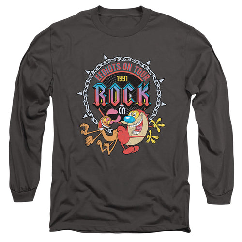 Ren and Stimpy Eediots on Tour Long Sleeve T-Shirt