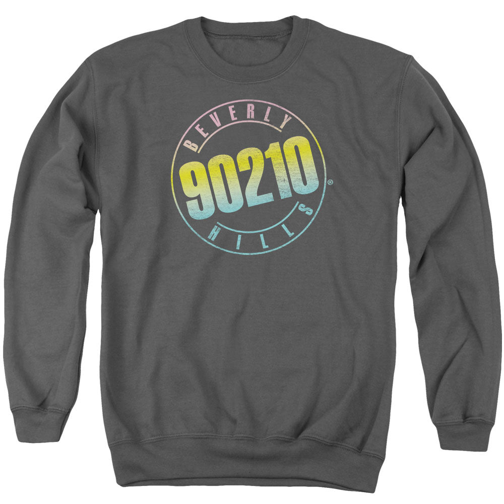 Beverly Hills 90210 Color Blend Logo Crewneck Sweatshirt