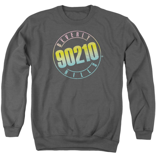 Beverly Hills 90210 Color Blend Logo Crewneck Sweatshirt