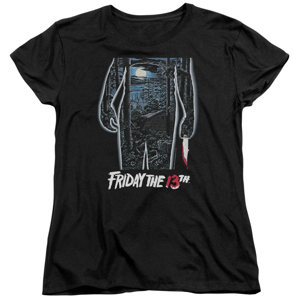 Friday the 13th 13Th Poster Womens T-Shirt