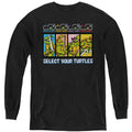 Teenage Mutant Ninja Turtles Select Your Turtles Youth Long Sleeve T-Shirt