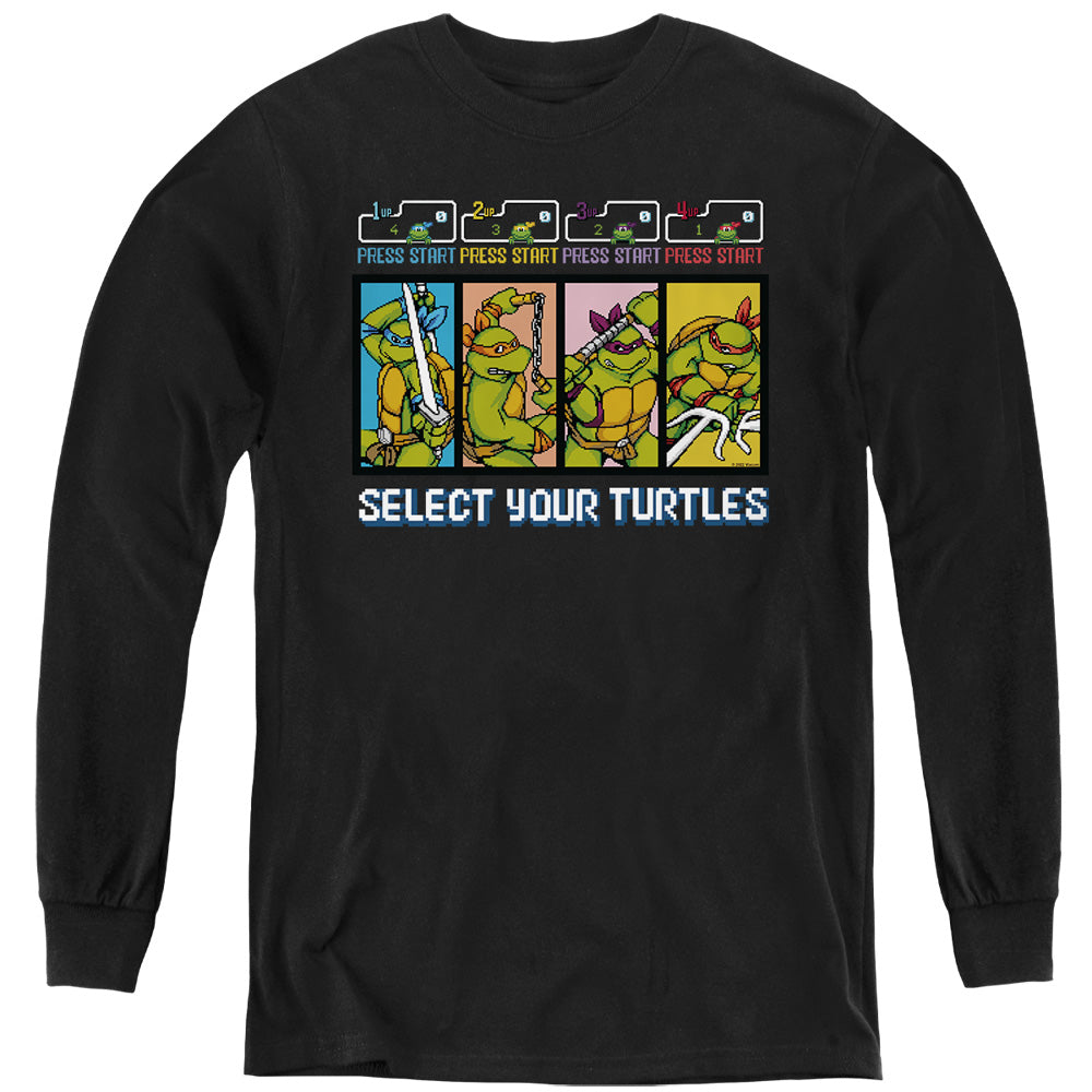 Teenage Mutant Ninja Turtles Select Your Turtles Youth Long Sleeve T-Shirt