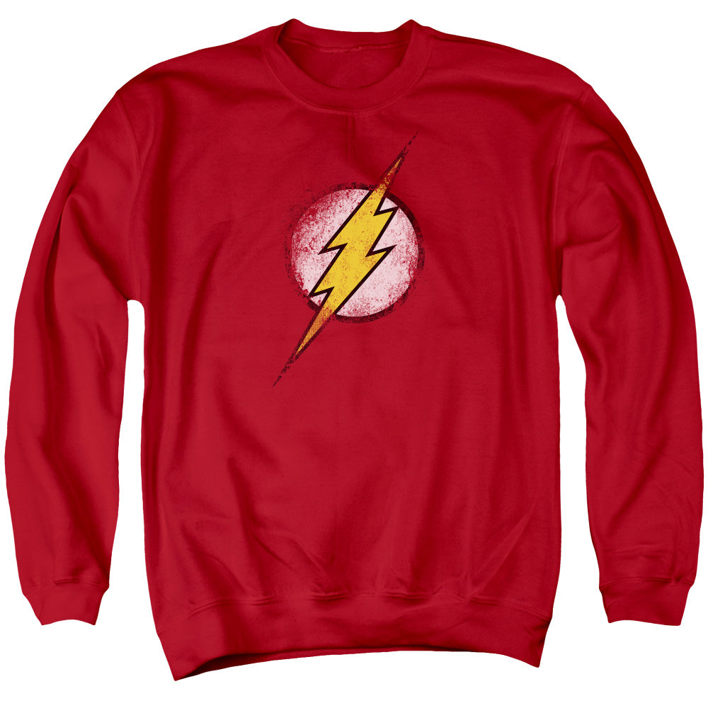 Justice League Destroyed Flash Logo Crewneck Sweatshirt