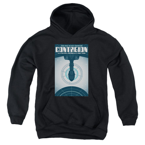Star Trek Contagion Black Youth Hoodie