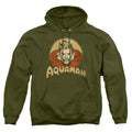 DC Comics Aqua Circle Pullover Hoodie