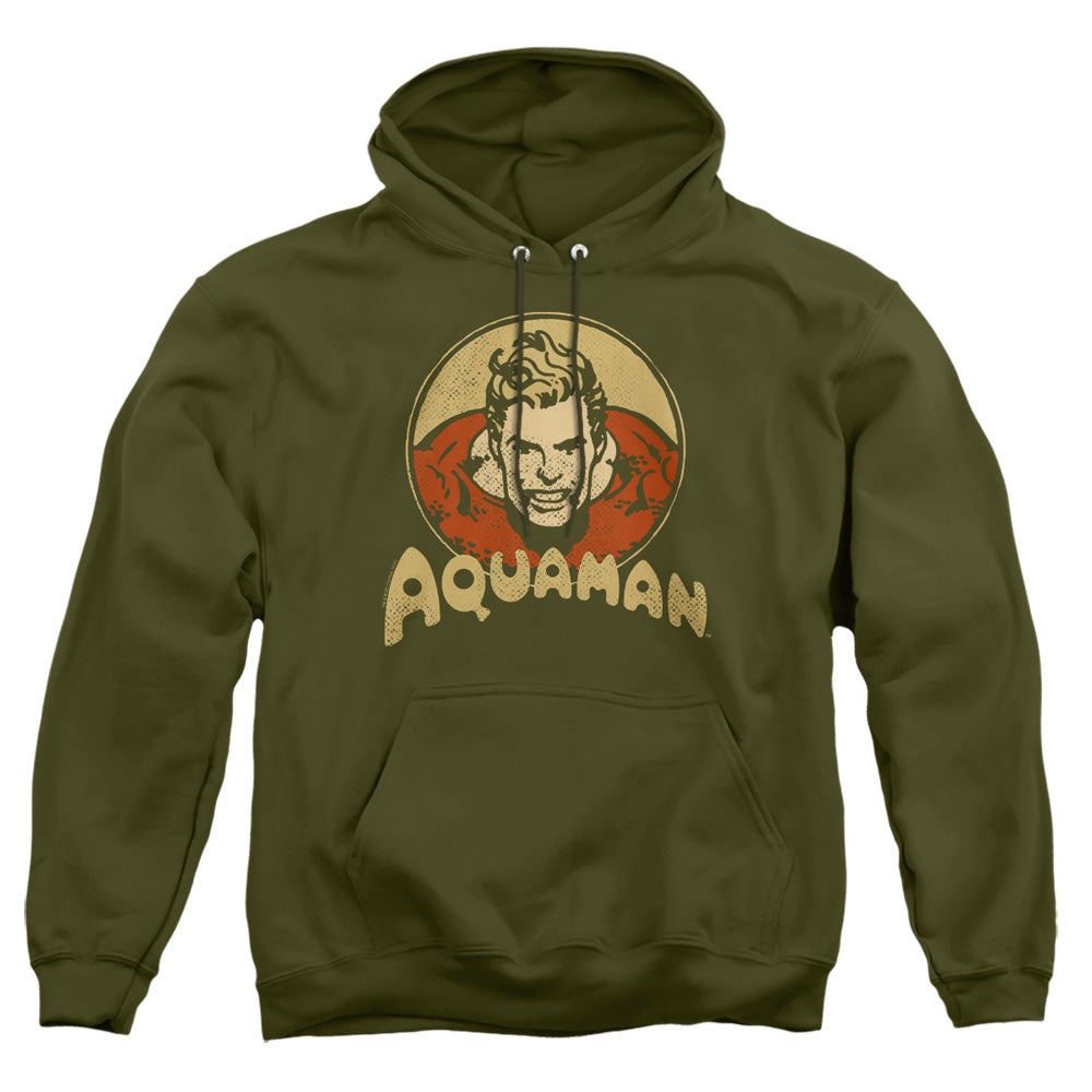 DC Comics Aqua Circle Pullover Hoodie