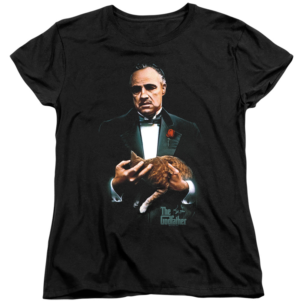 The Godfather Painted Poster Womens T-Shirt