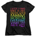 Mean Girls Rainbows and Cake Womens T-Shirt