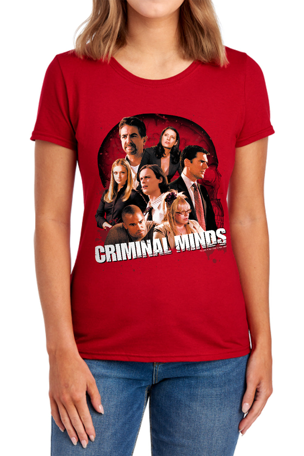 Criminal Minds Brain Trust Womens T-Shirt
