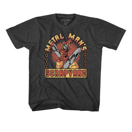 Mega Man Scrapyard Sign Youth/Toddler T-Shirt