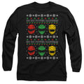 Mighty Morphin Power Rangers Ho Ho Power Rangers Ugly Christmas Long Sleeve T-Shirt