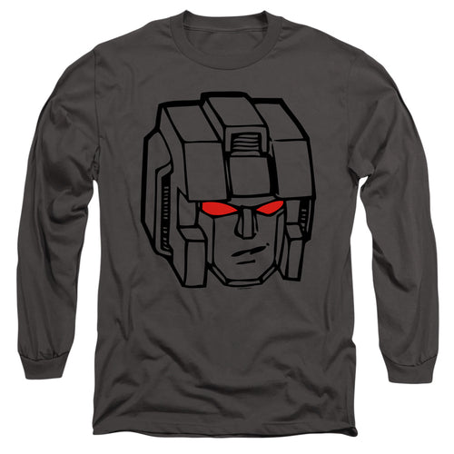 Transformers Starscream Head Long Sleeve T-Shirt