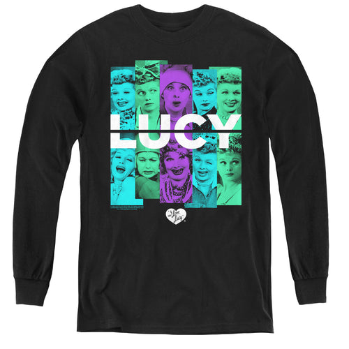 I Love Lucy Shades Of Lucy Youth Long Sleeve T-Shirt