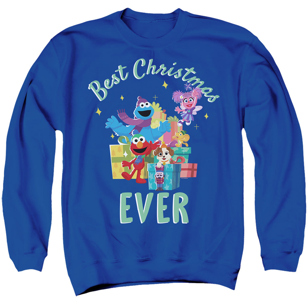 Sesame Street Merry Christmas Elmo, Tango, Abby Cadabby Crewneck Sweatshirt