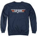 Top Gun Distressed Logo Crewneck Sweatshirt