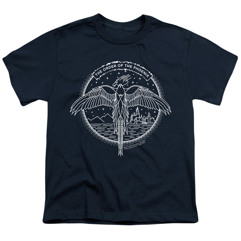 Harry Potter The Order Of The Phoenix Circle Line Art Youth/Toddler T-Shirt