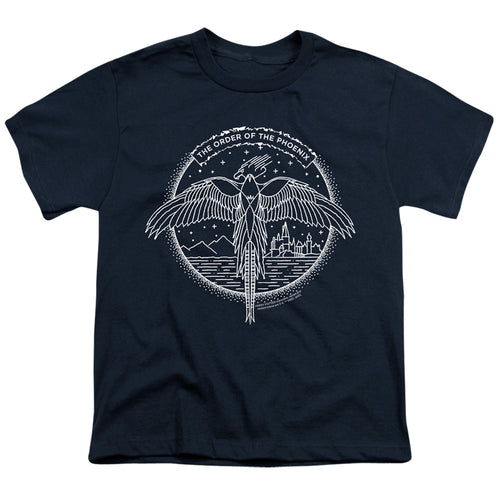 Harry Potter The Order Of The Phoenix Circle Line Art Youth/Toddler T-Shirt