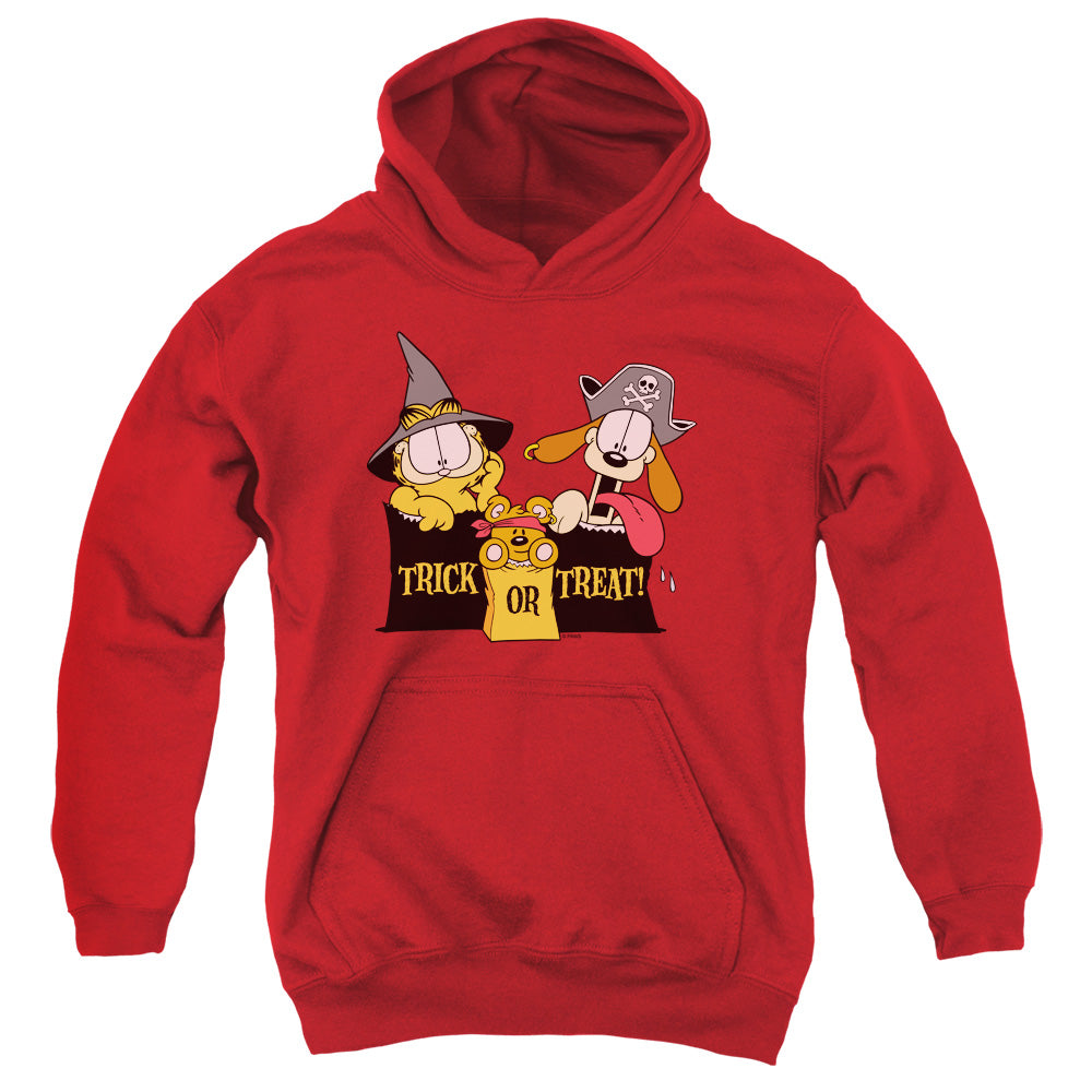 Garfield Trick Or Treat Youth Hoodie