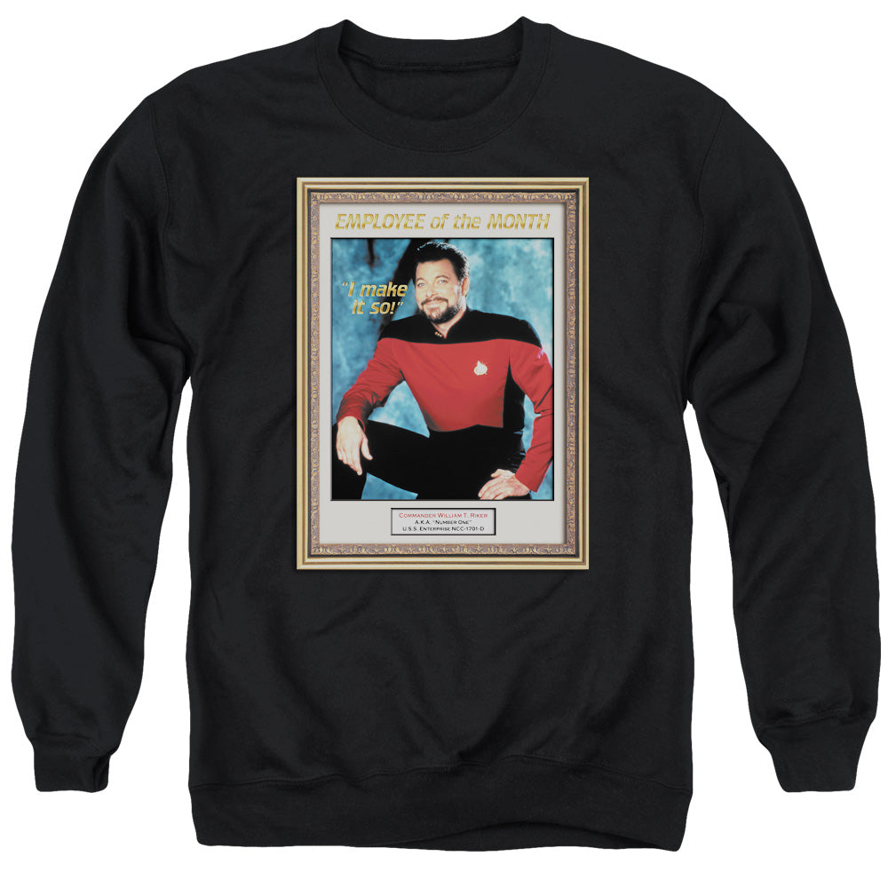 Star Trek Riker Employee of the Month Crewneck Sweatshirt