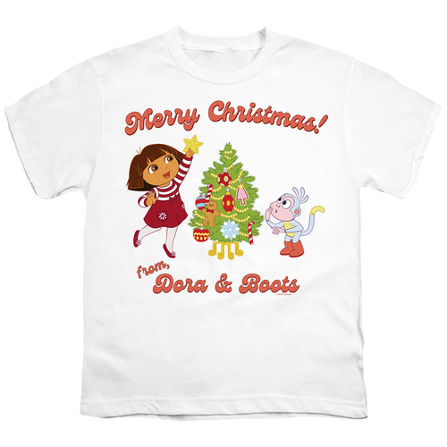 Dora the Explorer Happy Holidays From Dora And Boots Youth/Toddler T-Shirt