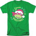 Teenage Mutant Ninja Turtles Green Greetings for Christmas T-Shirt