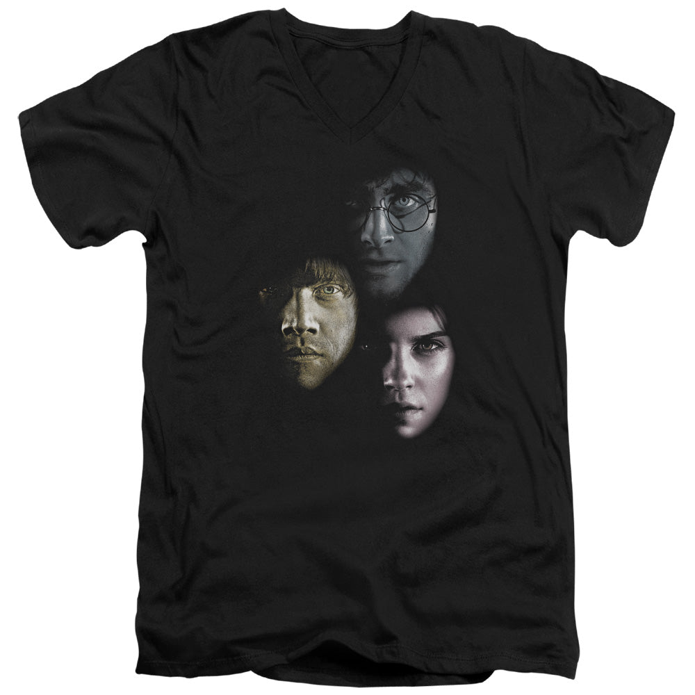 Harry Potter Hero Heads V-Neck T-Shirt
