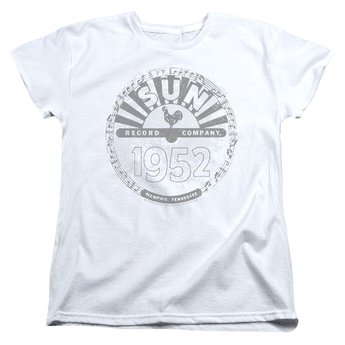 Sun Records Crusty Logo Womens T-Shirt