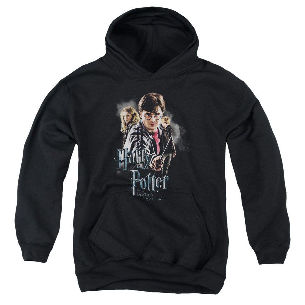 Harry Potter Deathly Hollows Cast Youth Hoodie