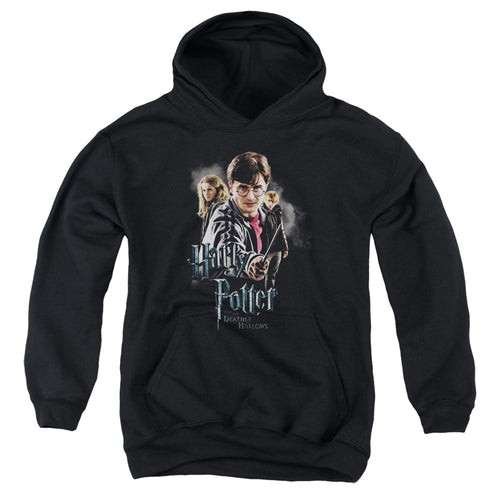 Harry Potter Deathly Hollows Cast Youth Hoodie