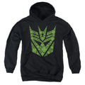 Transformers ST. Patrick's Day Decepticon Shamrock Youth Hoodie