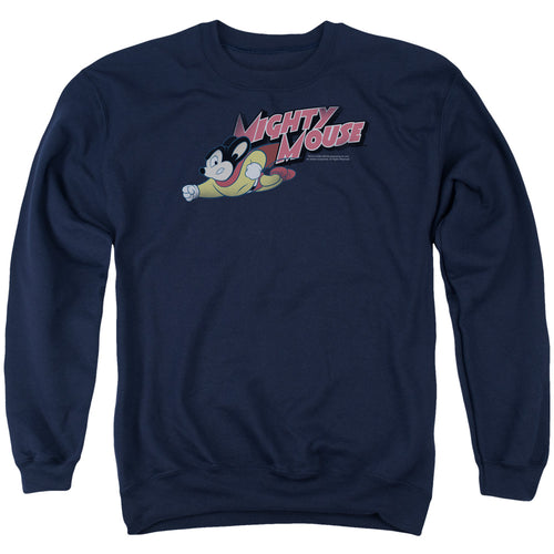 Mighty Mouse Mighty Retro Crewneck Sweatshirt