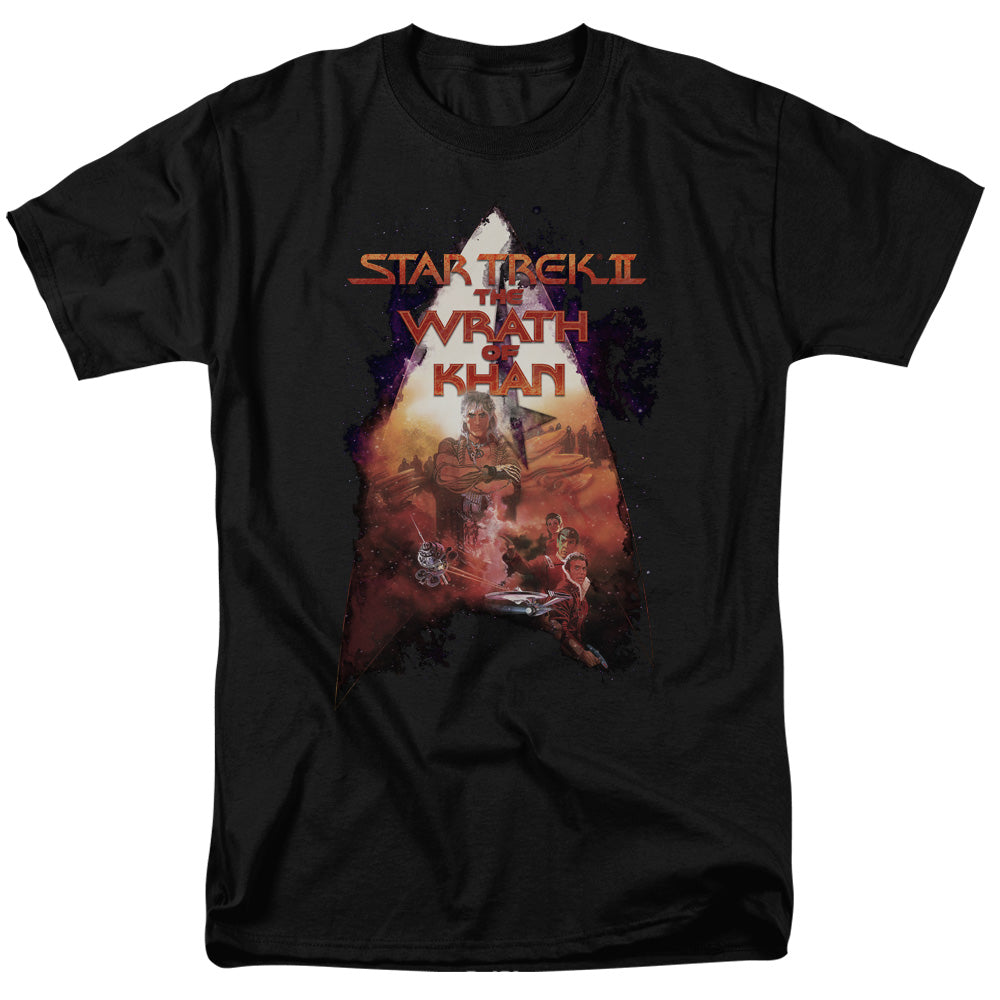 Star Trek The Wrath of Khan Delta Poster T-Shirt